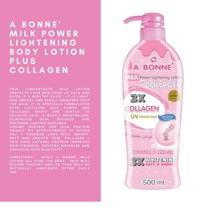 A Bonné Smooth & Soft Skin Body Lotion with Collagen – 16.9 oz