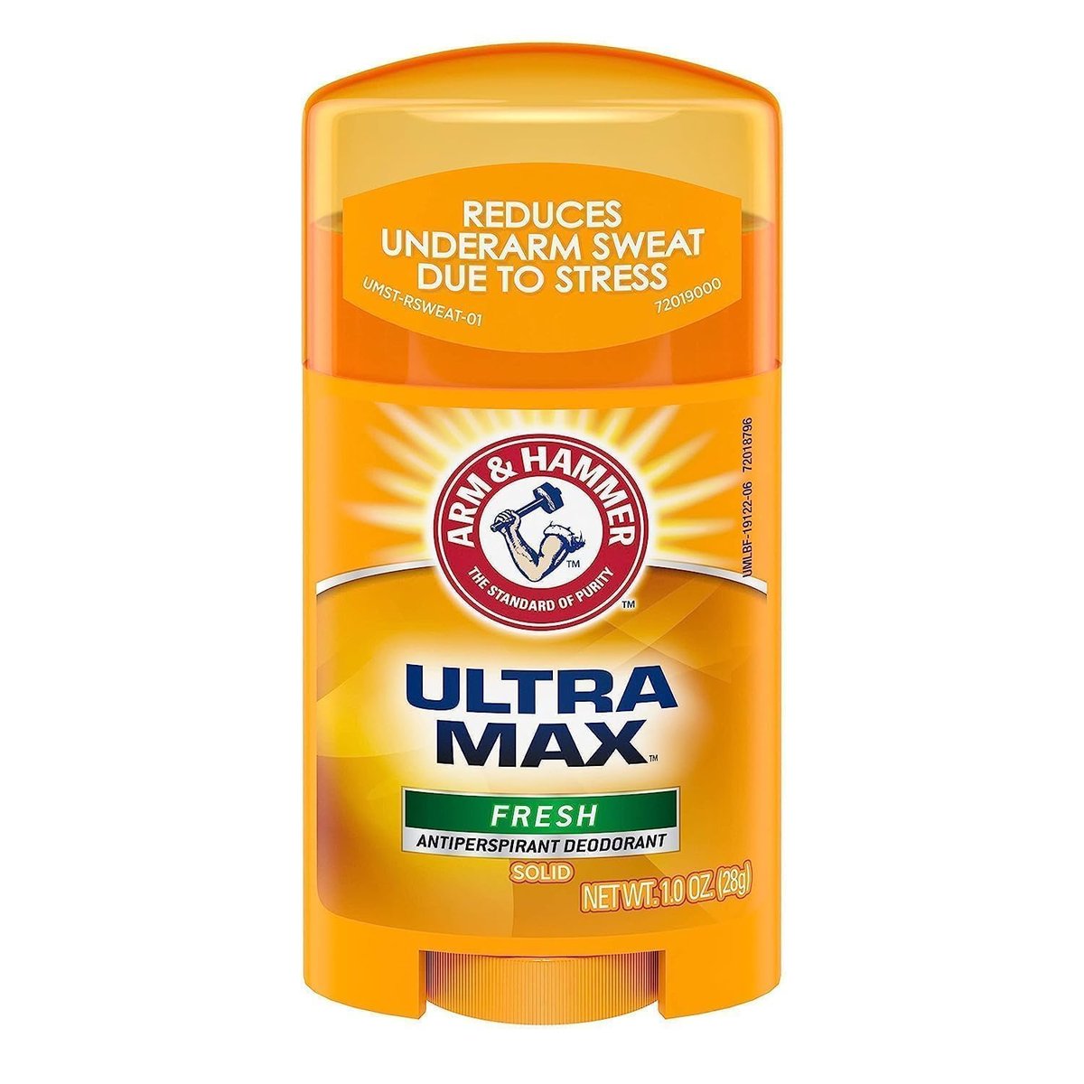 Arm & Hammer Ultra Max Antiperspirant Deodorant 1 Ounce Travel Size (Pack of 2) - görsel 1