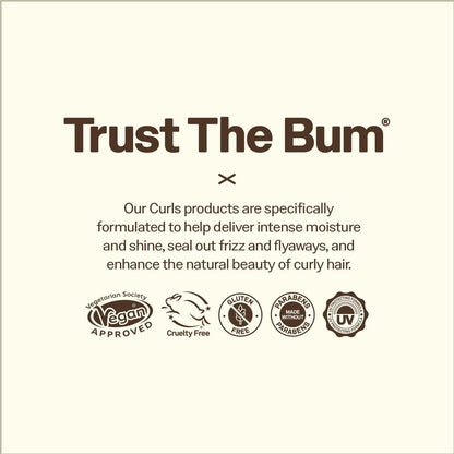Sun Bum Curls Conditioner - Moisturizing Hair Treatment for Wavy and Curly Hair - Frizz Free Finish - Enriched with Coconut Oil and Seaweed Protein - UV Protecting - Vegan and Cruelty Free - 10 oz