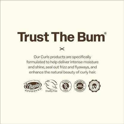Sun Bum Curls Conditioner - Moisturizing Hair Treatment for Wavy and Curly Hair - Frizz Free Finish - Enriched with Coconut Oil and Seaweed Protein - UV Protecting - Vegan and Cruelty Free - 10 oz
