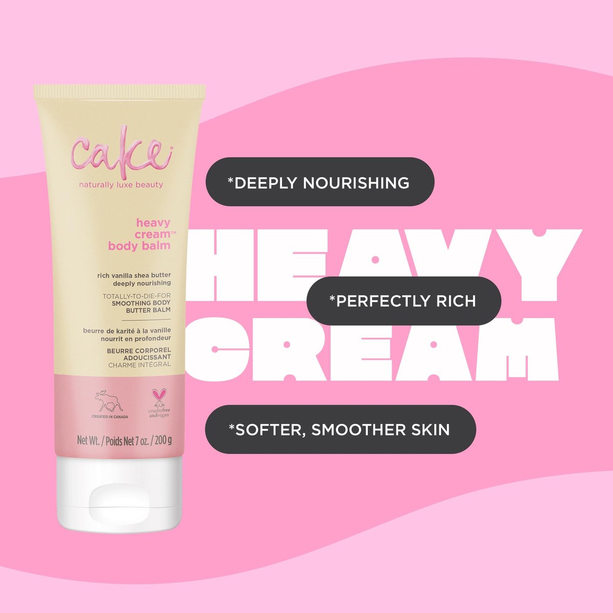Cake Beauty Vegan Body Lotion for Dry Skin - Oat Milk, Shea Butter & Aloe Vera - 7 oz - görsel 11