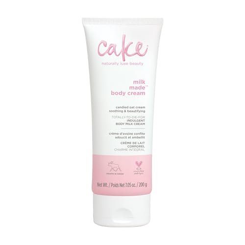 Cake Beauty Shea Butter Body Cream for Dry Skin – Indulgent Milk Made Body Lotion, 7 Fl Oz - görsel 2