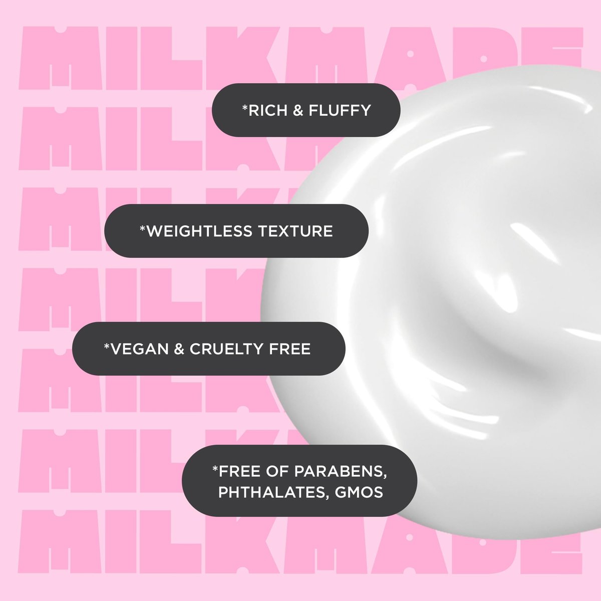 Cake Beauty Shea Butter Body Cream for Dry Skin – Indulgent Milk Made Body Lotion, 7 Fl Oz - görsel 7