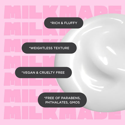Cake Beauty Shea Butter Body Cream for Dry Skin – Indulgent Milk Made Body Lotion, 7 Fl Oz