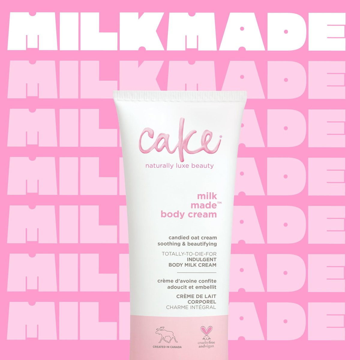 Cake Beauty Shea Butter Body Cream for Dry Skin – Indulgent Milk Made Body Lotion, 7 Fl Oz - görsel 3