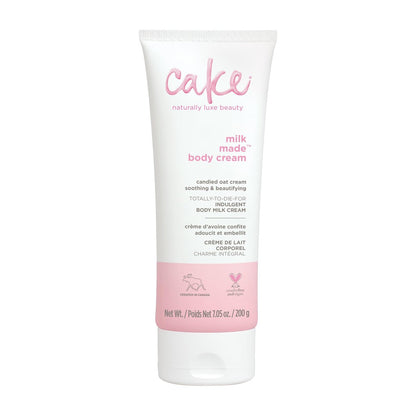 Cake Beauty Shea Butter Body Cream for Dry Skin – Indulgent Milk Made Body Lotion, 7 Fl Oz