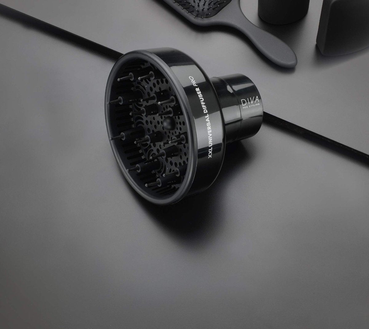 Diva Pro Styling XXL Pro Diffuser with Flexible Gripping System for Any Hair Dryer - görsel 6