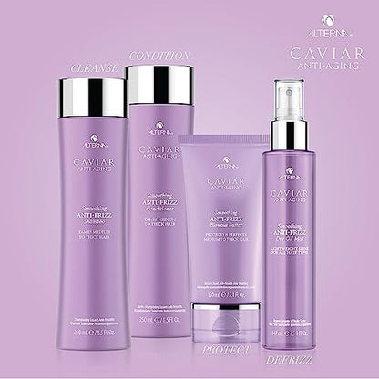 Alterna Caviar Anti-Aging Smoothing Anti-Frizz Blowout Butter - Heat Protectant & Humidity Shield for Silky, Frizz-Free Hair - Sulfate Free, 5.1 oz Avelisse