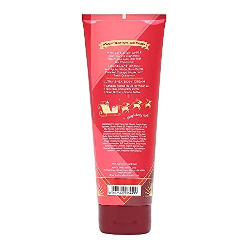 Bath & Body Works Winter Candy Apple Ultra Shea Body Cream 8 oz - Rich Moisturizer - görsel 4