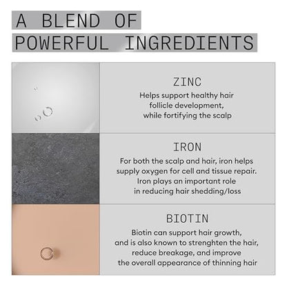 NIOXIN Density Defend Hair Growth Supplements with Biotin, Zinc, and Iron, 30 Tablets Avelisse