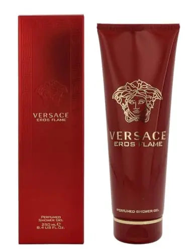 Versace Eros Flame Perfumed Shower Gel for Men – 8.4 oz Avelisse