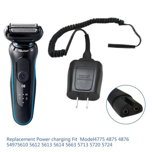 Replacement Power Charging Cord for Braun 5497 12V Charger - Compatible with 300S, 3010S, S300 Series - görsel 4