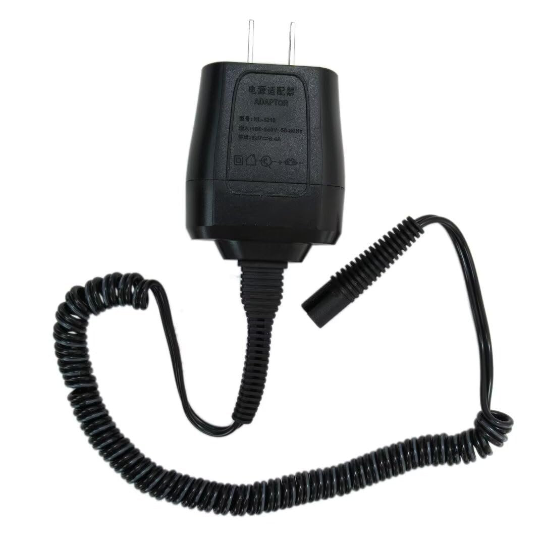 Replacement Power Charging Cord for Braun 5497 12V Charger - Compatible with 300S, 3010S, S300 Series - görsel 11