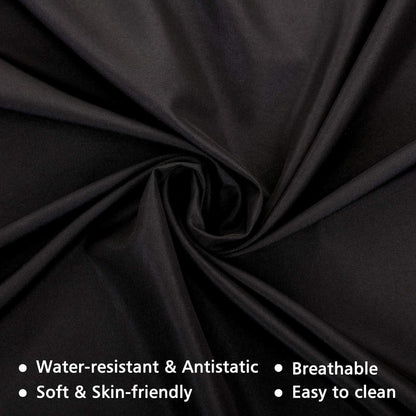 Oak Leaf Hair Cutting Capes - Water-Resistant & Antistatic Salon Haircut Capes with Snap Closure for Styling, 57x67 Inches, Pack of 2 Avelisse