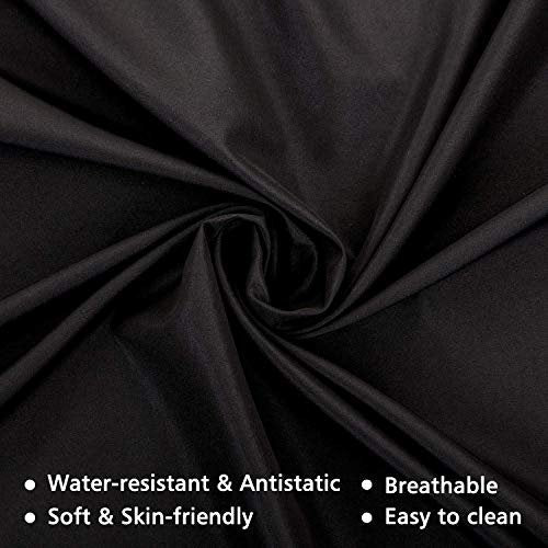 Oak Leaf Hair Cutting Capes - Water-Resistant & Antistatic Salon Haircut Capes with Snap Closure for Styling, 57x67 Inches, Pack of 2 Avelisse