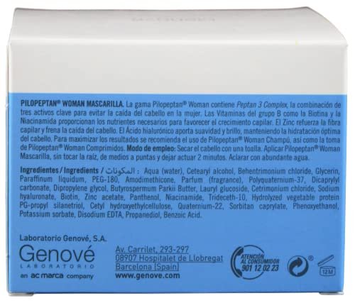 Genové Pilopeptan Woman Regenerative Hair Mask 200ml – Repairs, Nourishes, and Softens Hair Avelisse