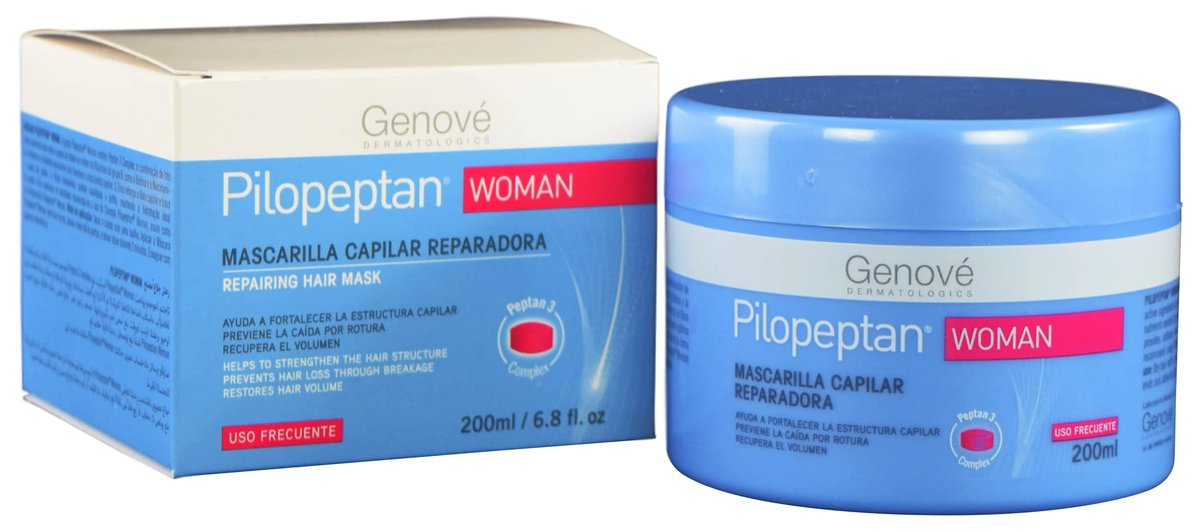 Genové Pilopeptan Woman Regenerative Hair Mask 200ml – Repairs, Nourishes, and Softens Hair Avelisse