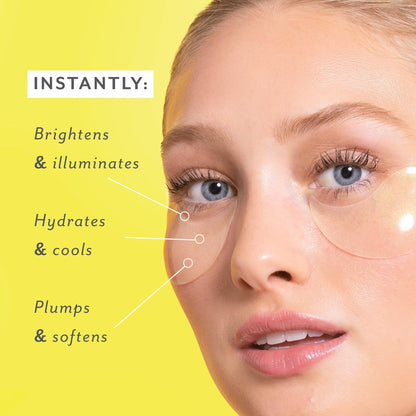PATCHOLOGY Brightening Under Eye Patches - Vitamin C Eye Mask for Puffy Eyes and Dark Circles - 5 Pairs Avelisse