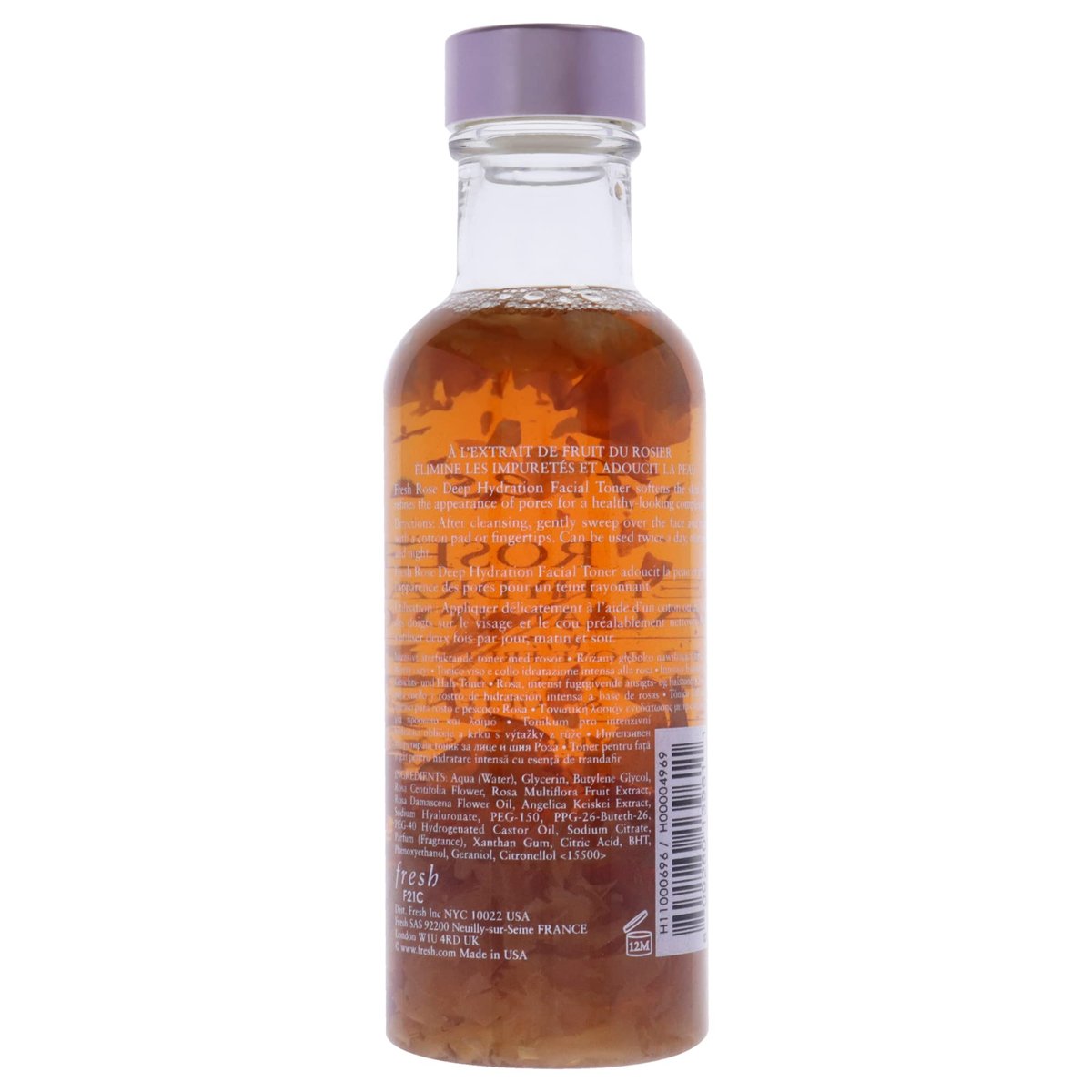 Fresh Rose Deep Hydration Facial Toner - 3.4 oz Avelisse