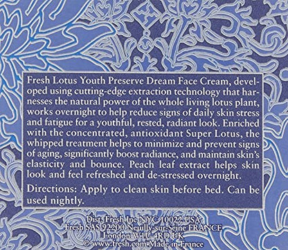 Fresh Lotus Youth Preserve Dream Face Cream Super - 1.6 oz Avelisse