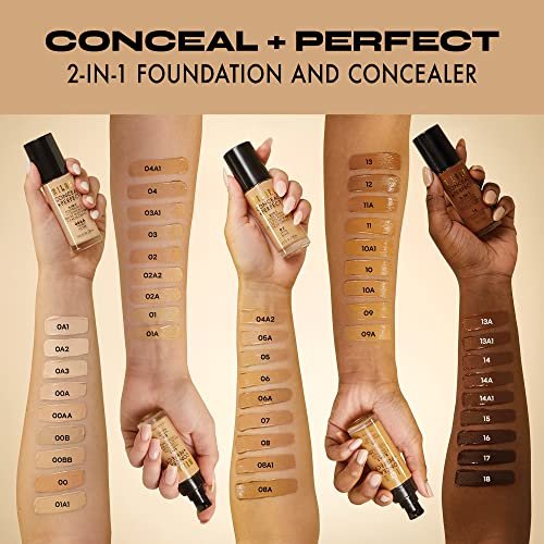 Milani Conceal + Perfect 2-in-1 Foundation + Concealer - Deep Beige 06A - Full Coverage, Waterproof & Sweatproof - görsel 7