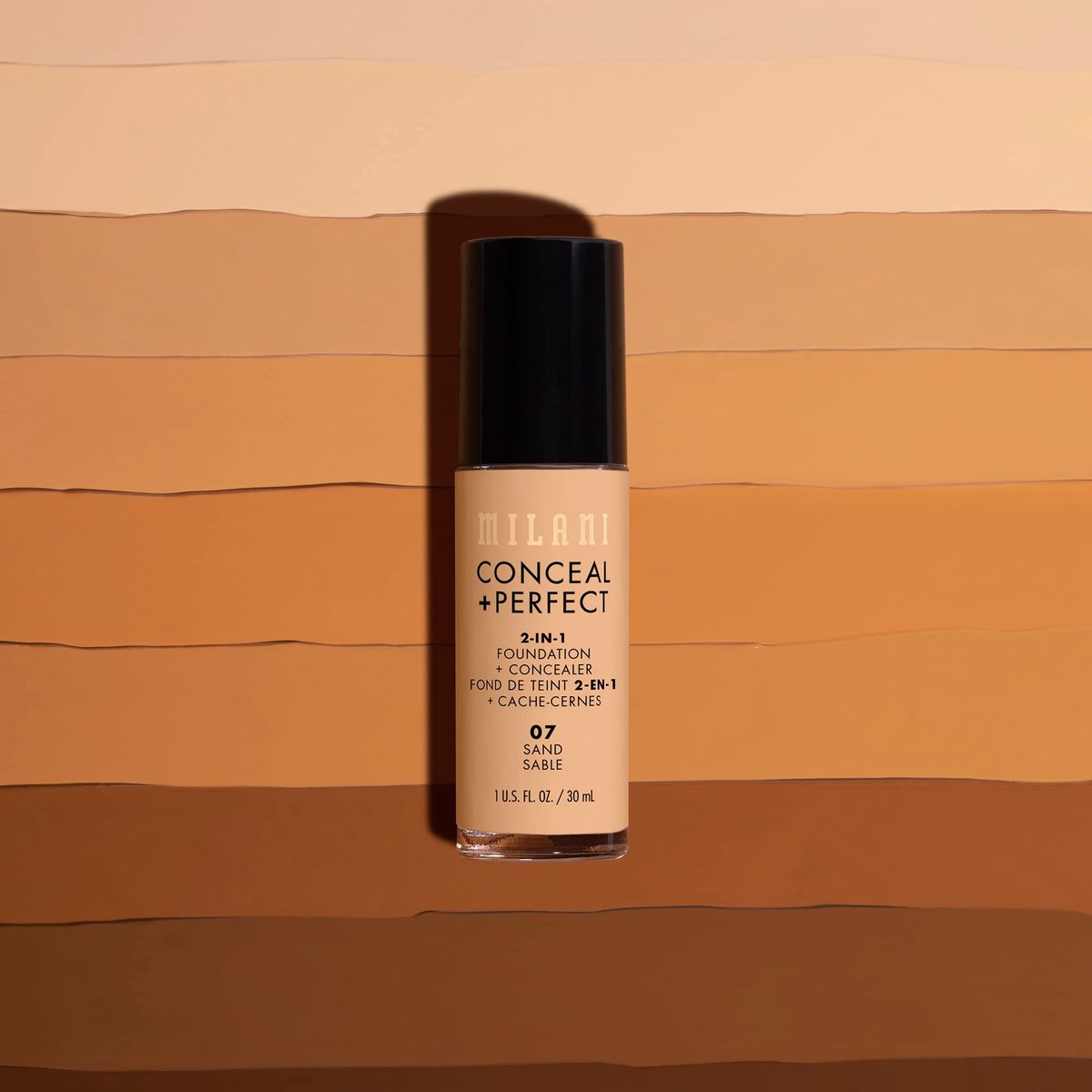 Milani Conceal + Perfect 2-in-1 Foundation + Concealer - Deep Beige 06A - Full Coverage, Waterproof & Sweatproof - görsel 12