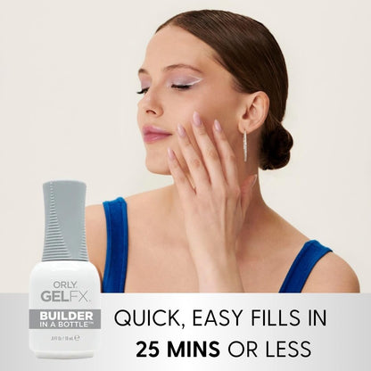 Orly Builder In A Bottle Soak-Off Sculpting Gel - Clear 0.6 oz - Quick Nail Extension, Repair & Strengthening Avelisse