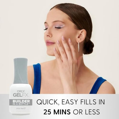 Orly Builder In A Bottle Soak-Off Sculpting Gel - Clear 0.6 oz - Quick Nail Extension, Repair & Strengthening Avelisse