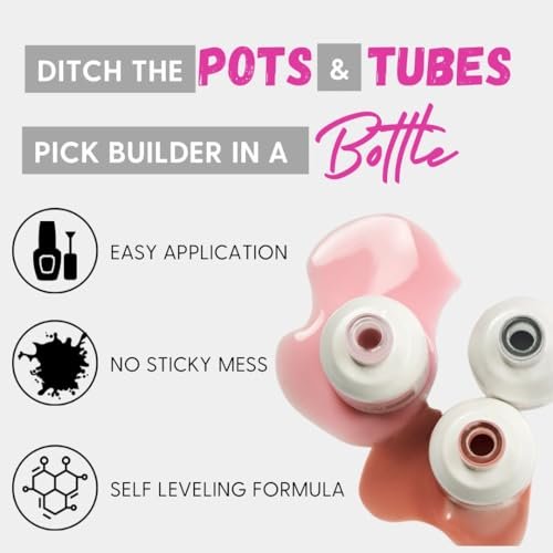 Orly Builder In A Bottle Soak-Off Sculpting Gel - Clear 0.6 oz - Quick Nail Extension, Repair & Strengthening Avelisse