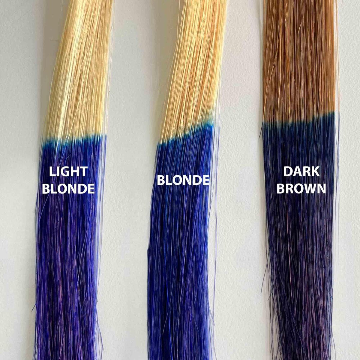 IROIRO Premium Natural Semi-Permanent Hair Color 45 Deep Blue (4oz) - Vibrant Blue Hair Dye - görsel 7
