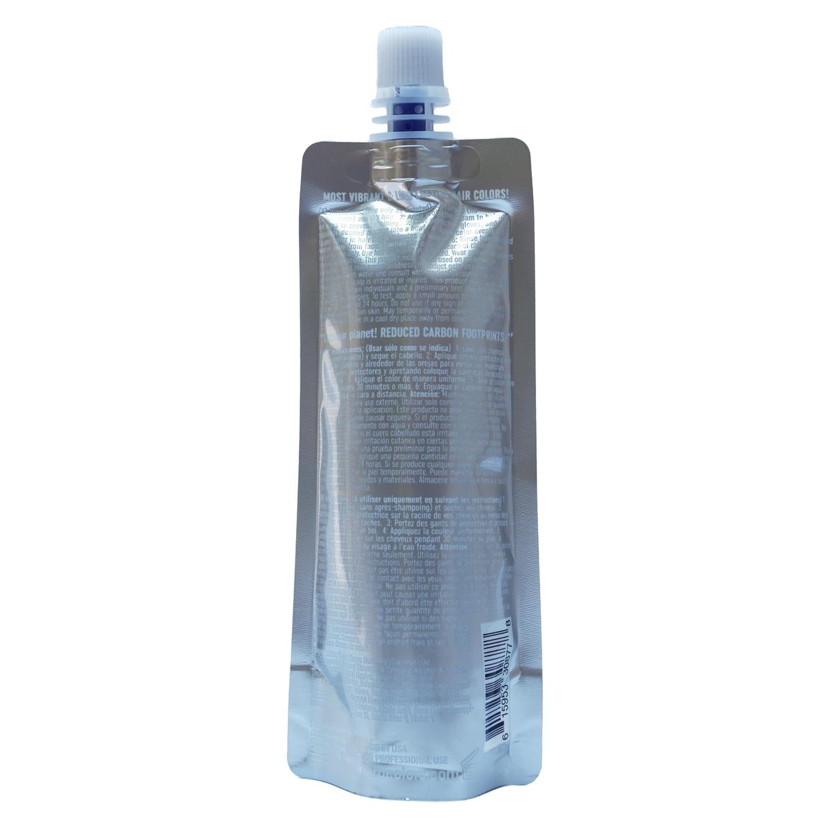 IROIRO Premium Natural Semi-Permanent Hair Color 45 Deep Blue (4oz) - Vibrant Blue Hair Dye - görsel 3