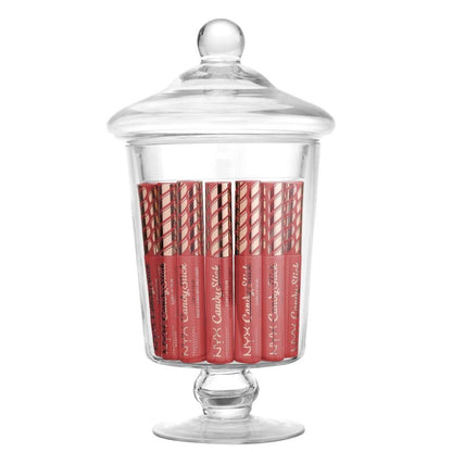 NYX PROFESSIONAL MAKEUP Candy Slick Glowy Lip Color Gloss - Sugarcoated Kissed (Peachy Nude)