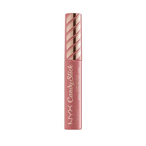 NYX PROFESSIONAL MAKEUP Candy Slick Glowy Lip Color Gloss - Sugarcoated Kissed (Peachy Nude) - görsel 2