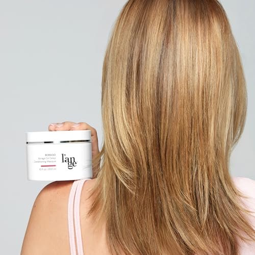 L'ANGE HAIR Borago Deep Conditioning Hair Mask for Damaged Hair | Moisturizing Deep Conditioner with Borage Oil & Keratin | Sulfate & Paraben Free | 10 oz Avelisse