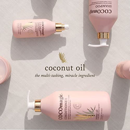 Cocomagic Nourishing Hair Oil - Promote Healthy-Looking Hair, Restore Manageability & Add Silky Glossy Shine, Paraben Free - 3 oz