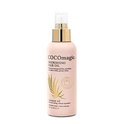 Cocomagic Nourishing Hair Oil - Promote Healthy-Looking Hair, Restore Manageability & Add Silky Glossy Shine, Paraben Free - 3 oz