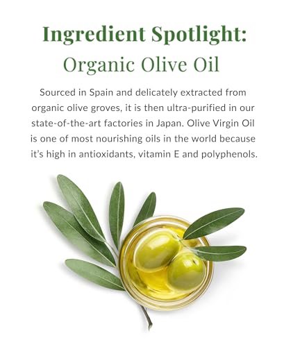 DHC Olive Concentrated Cleansing Oil – Hydrating Facial Cleansing Oil & Makeup Remover, Fragrance & Colorant Free, 5 fl. oz. Avelisse