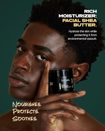 Buttah Skin Facial Shea Butter - 2oz Organic Whipped Virgin Raw Moisturizer for All Skin Tones - Hydrating & Natural - görsel 6