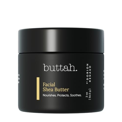 Buttah Skin Facial Shea Butter - 2oz Organic Whipped Virgin Raw Moisturizer for All Skin Tones - Hydrating & Natural - görsel 2