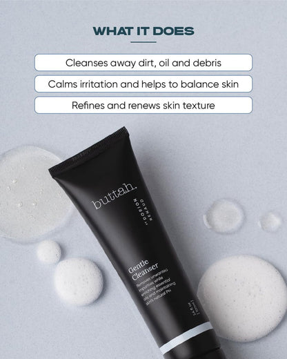 Buttah Skin Clarifying Facial Cleanser - Daily Face Wash for Melanin Rich Skin - 3.4 oz