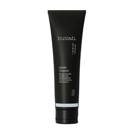 Buttah Skin Clarifying Facial Cleanser - Daily Face Wash for Melanin Rich Skin - 3.4 oz