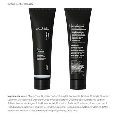 Buttah Skin Clarifying Facial Cleanser - Daily Face Wash for Melanin Rich Skin - 3.4 oz