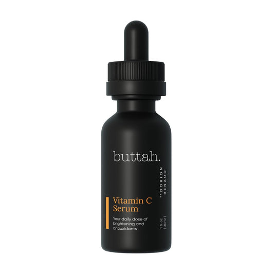 Buttah Skin Vitamin C Serum with Vitamin E, Ferulic Acid & Green Tea – 1 Fl Oz (30 mL) – Brightening & Anti-Aging Face Serum Avelisse