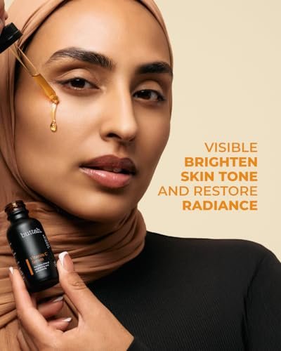 Buttah Skin Vitamin C Serum with Vitamin E, Ferulic Acid & Green Tea – 1 Fl Oz (30 mL) – Brightening & Anti-Aging Face Serum Avelisse