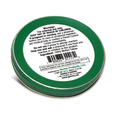 Germa Mutton Tallow Cream - 100% Pure Sebo Flandes Moisturizer for Hands & Sunburn Relief, Adult Skin Care, 0.7 oz