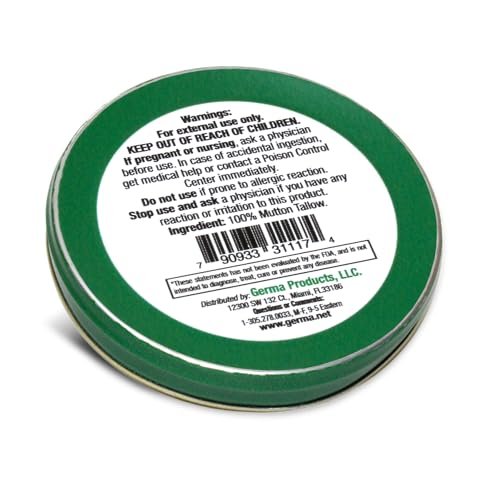 Germa Mutton Tallow Cream - 100% Pure Sebo Flandes Moisturizer for Hands & Sunburn Relief, Adult Skin Care, 0.7 oz - görsel 4
