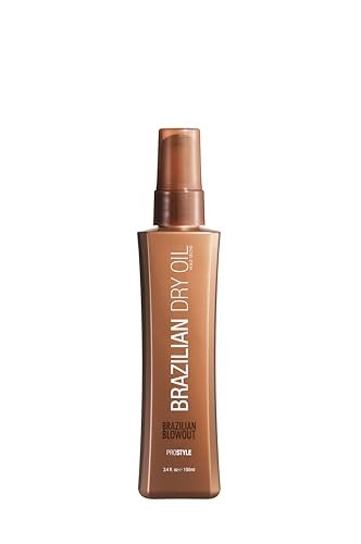 BRAZILIAN BLOWOUT Acai Brazilian Dry Oil - 3.4 fl oz - Clear Hair Treatment Oil Avelisse