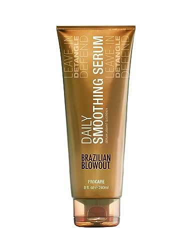 BRAZILIAN BLOWOUT Acai Daily Smoothing Serum - Frizz Control & Shine, 8 oz Avelisse