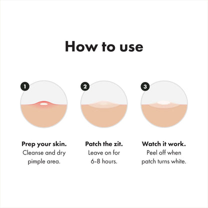 Mighty Patch Surface Large Pimple Patches for Face - Hydrocolloid Acne Spot Patch for Cheek, Forehead, Chin - Vegan-Friendly - 10 Count Avelisse