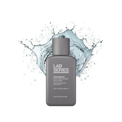 Lab Series Men's Grooming Effortless Pre-Electric Shave Solution - Cools & Refreshes Skin - 3.4 Fl Oz Avelisse